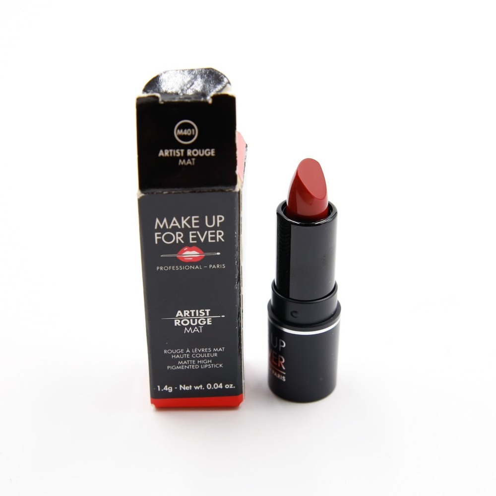 Make Up For Ever - Artist Rouge Mat Lipstick - Hot Red (M401) - .04 oz / 1.4 g